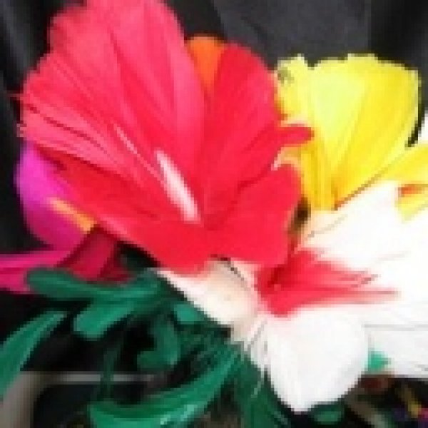 Feather Flower Bouquet