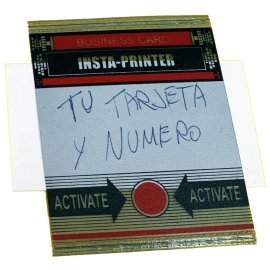 Nº 364 Tarjeta impresa con vídeo explicativo