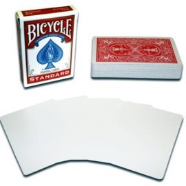 Bicycle dorso normal  cara blanca 55 cartas