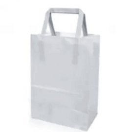Pack 10 Uni. bolsa papel blanca 22X11X32