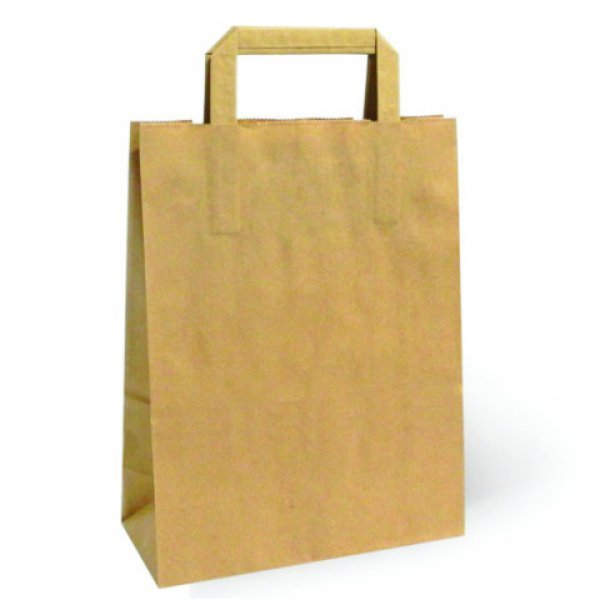 Pack 10 Uni. bolsa papel americano 22X11X32