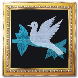 Paloma aparición del cuadro